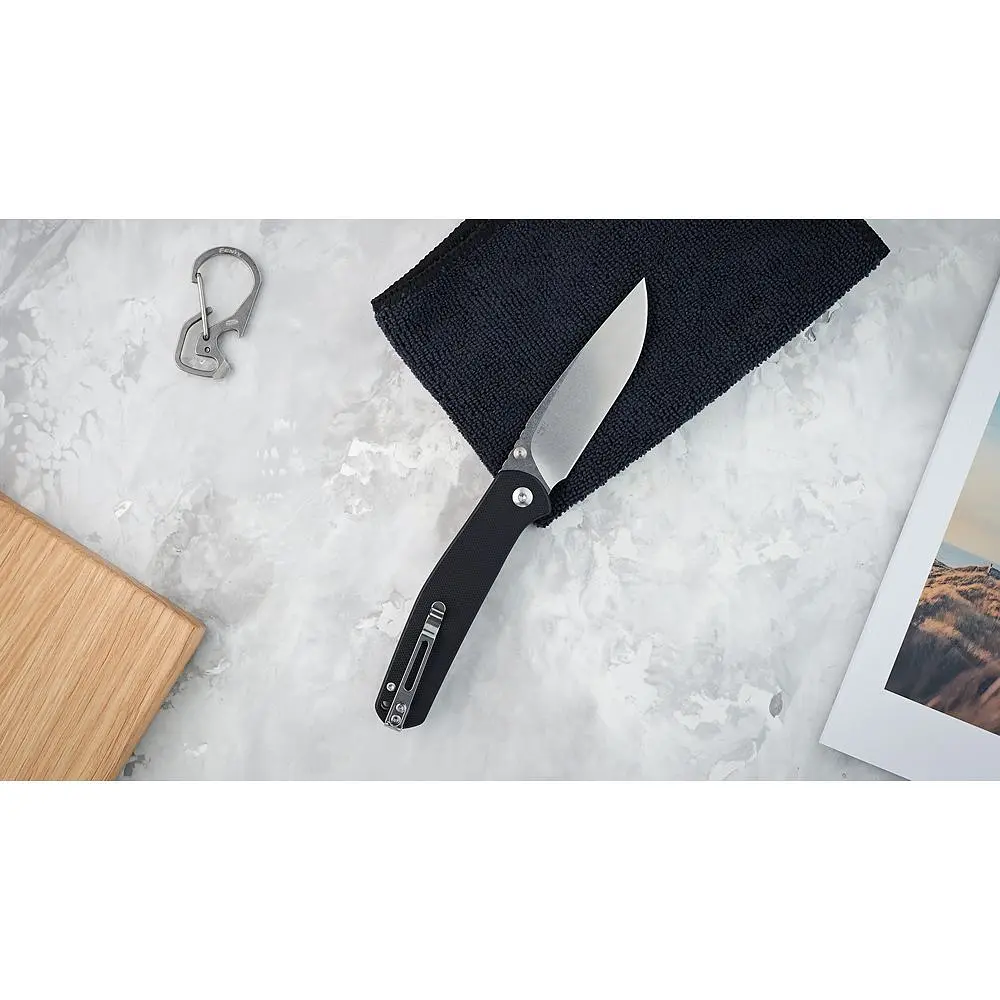 Ніж складаний Ganzo G6804 чорний - фото 12