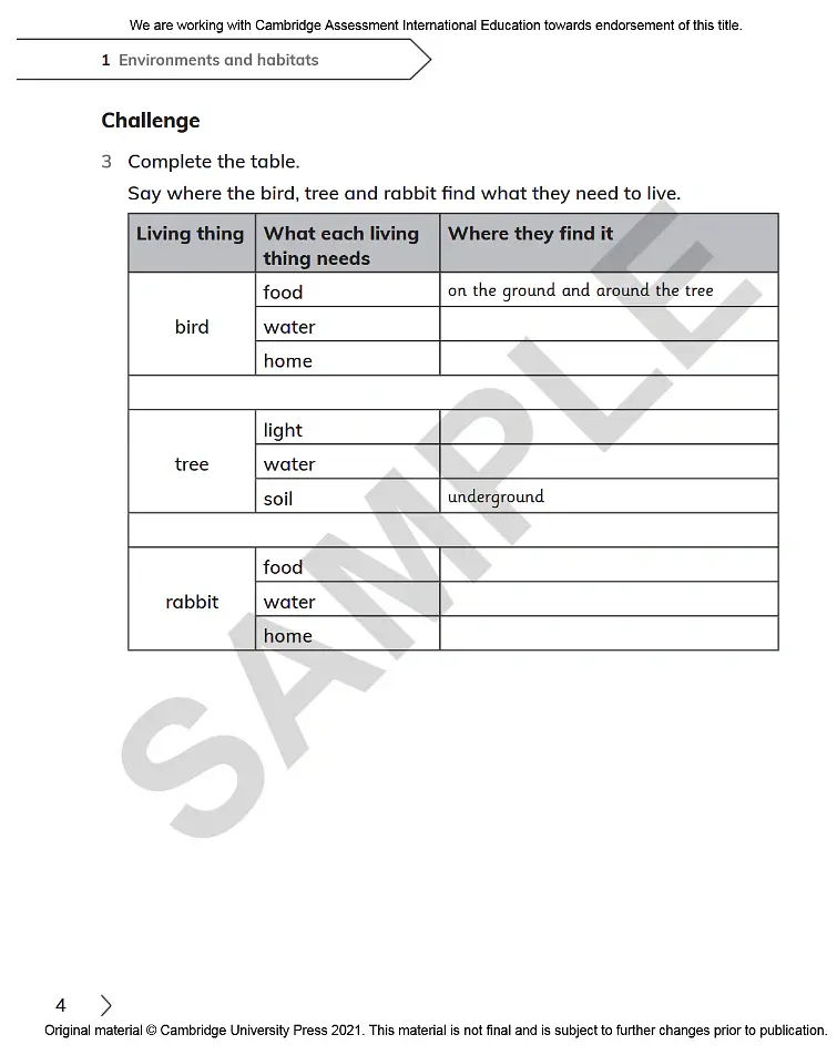 Cambridge Primary Science 2. Workbook with Digital Access (1 Year) - Джон Борд - фото 4