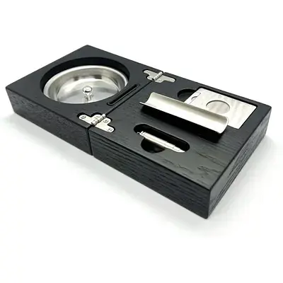 Пепельница для сигар Oak Wood Black Matte - фото 3