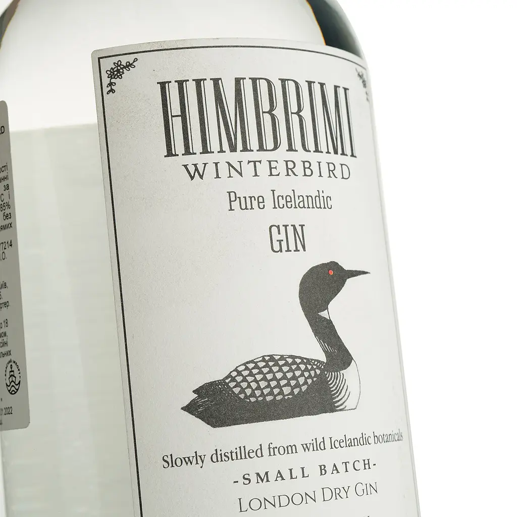 Джин Himbrimi Winterbird Edition, 40%, 0,7 л - фото 5