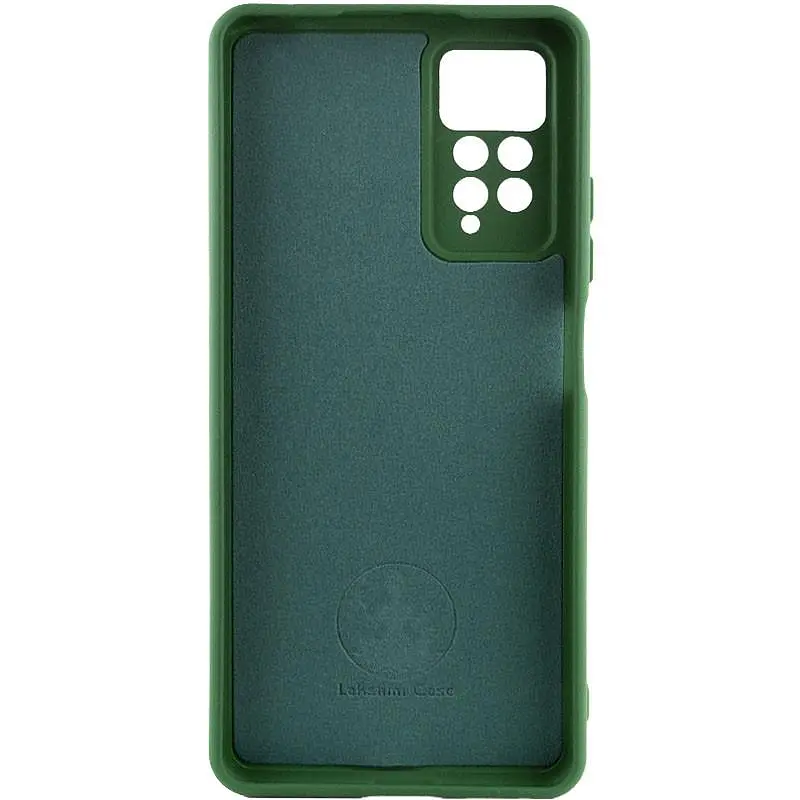 Чохол Lakshmi Silicone Cover Full Camera (AAA) with Logo для Xiaomi Redmi Note 11 (Global) / Note 11 Зелений / Cyprus Green - фото 2