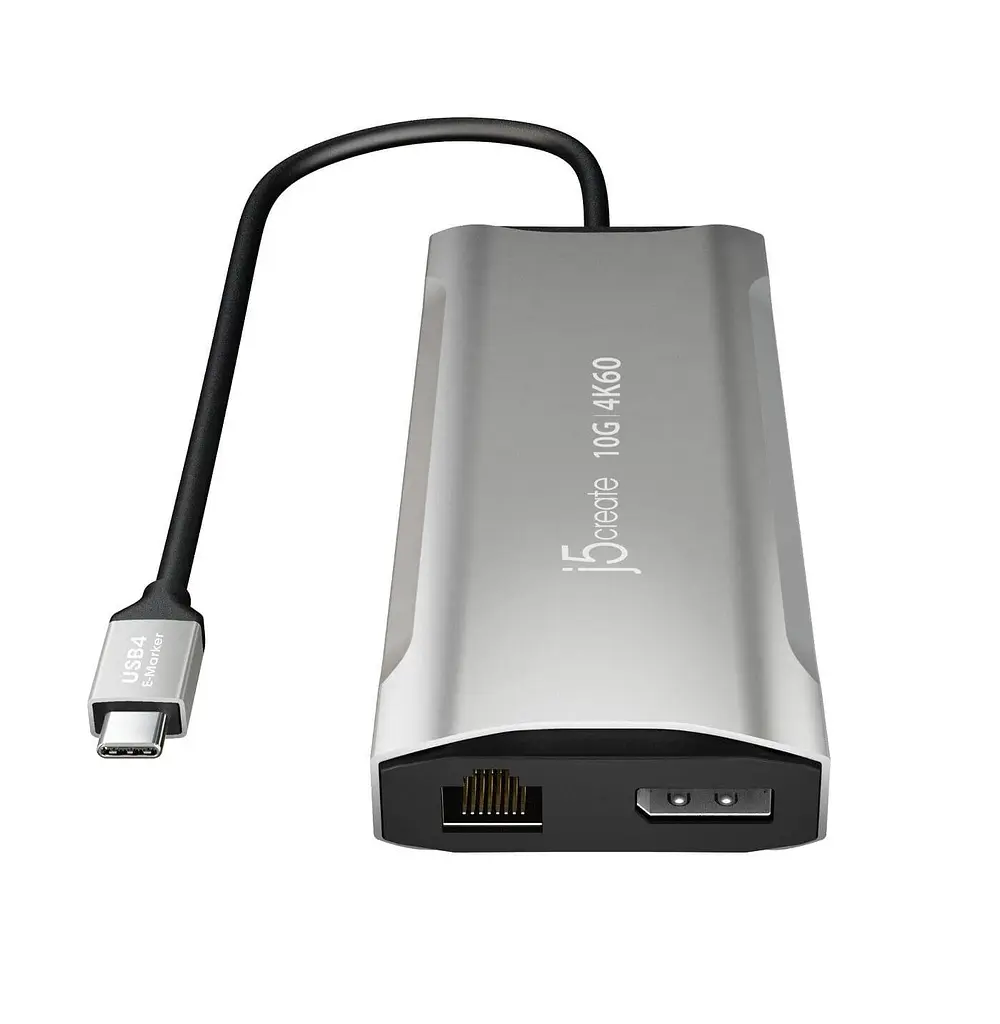 USB-Хаб j5create JCD397-N, USB Type-C 9-в-1 (JCD397-N) - фото 3