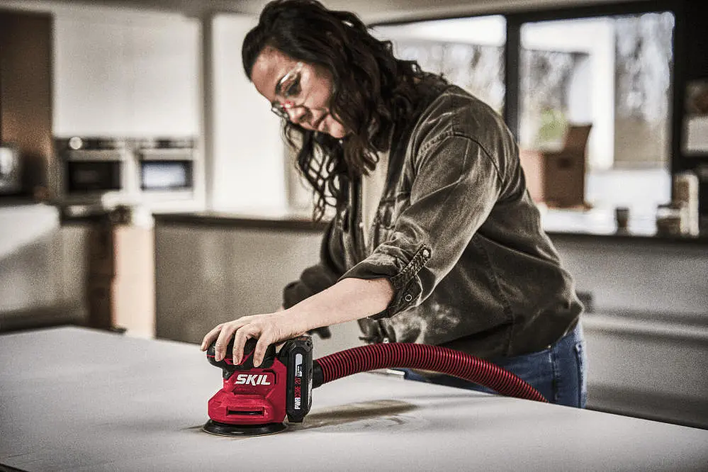 Шлифмашина эксцентриковая аккумуляторная 3746 CA 20В Skil teh0025517 - фото 3