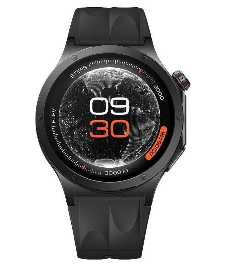 Розумний годинник Oneplus watch 4 Global Version NFC Midnight Titanium - Black (чорний) - фото 2