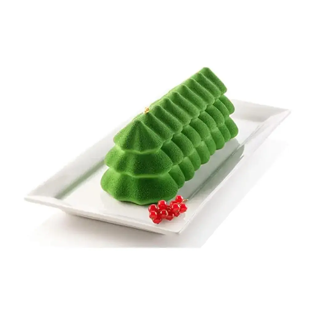 Форма для выпекания Silikomart Buche Sapin 250x89 мм h87 мм (BUCHE SAPIN) - фото 2