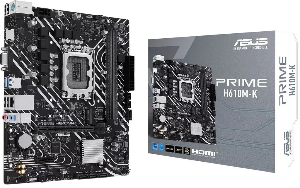 Материнська плата Asus H610M-K Prime LGA 1700 (PRIME H610M-K) Б/В - фото 4