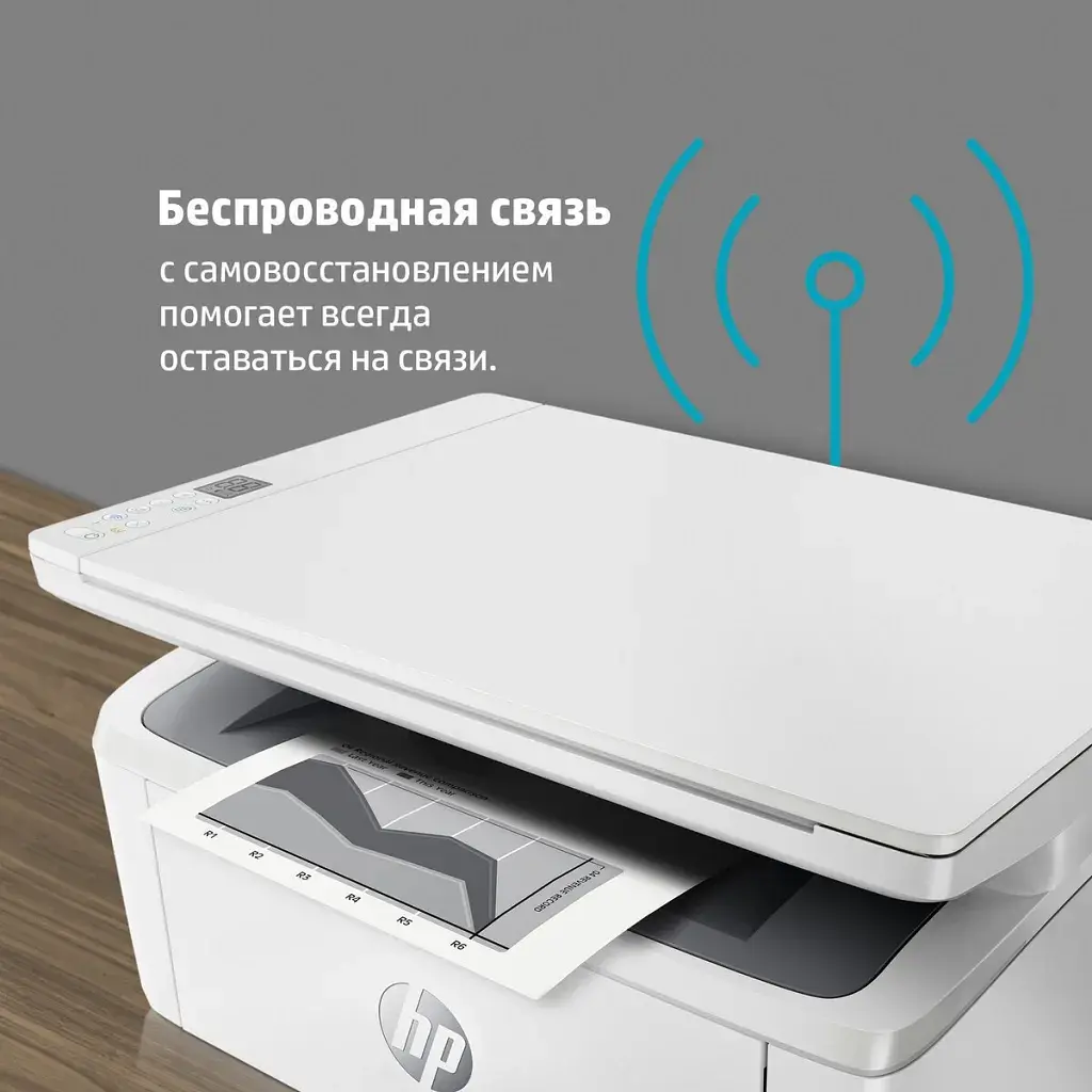 Багатофункціональний пристрій HP LaserJet Pro M141w WiFi (7MD74A) - фото 8