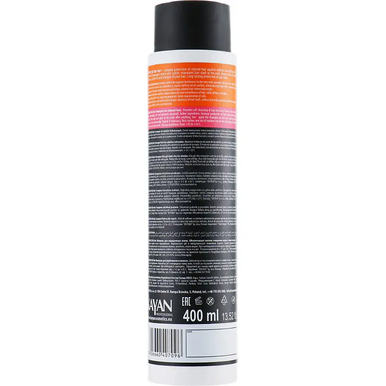 Шампунь для фарбованого волосся Kayan Professional BB Silk Hair 400 мл - фото 2