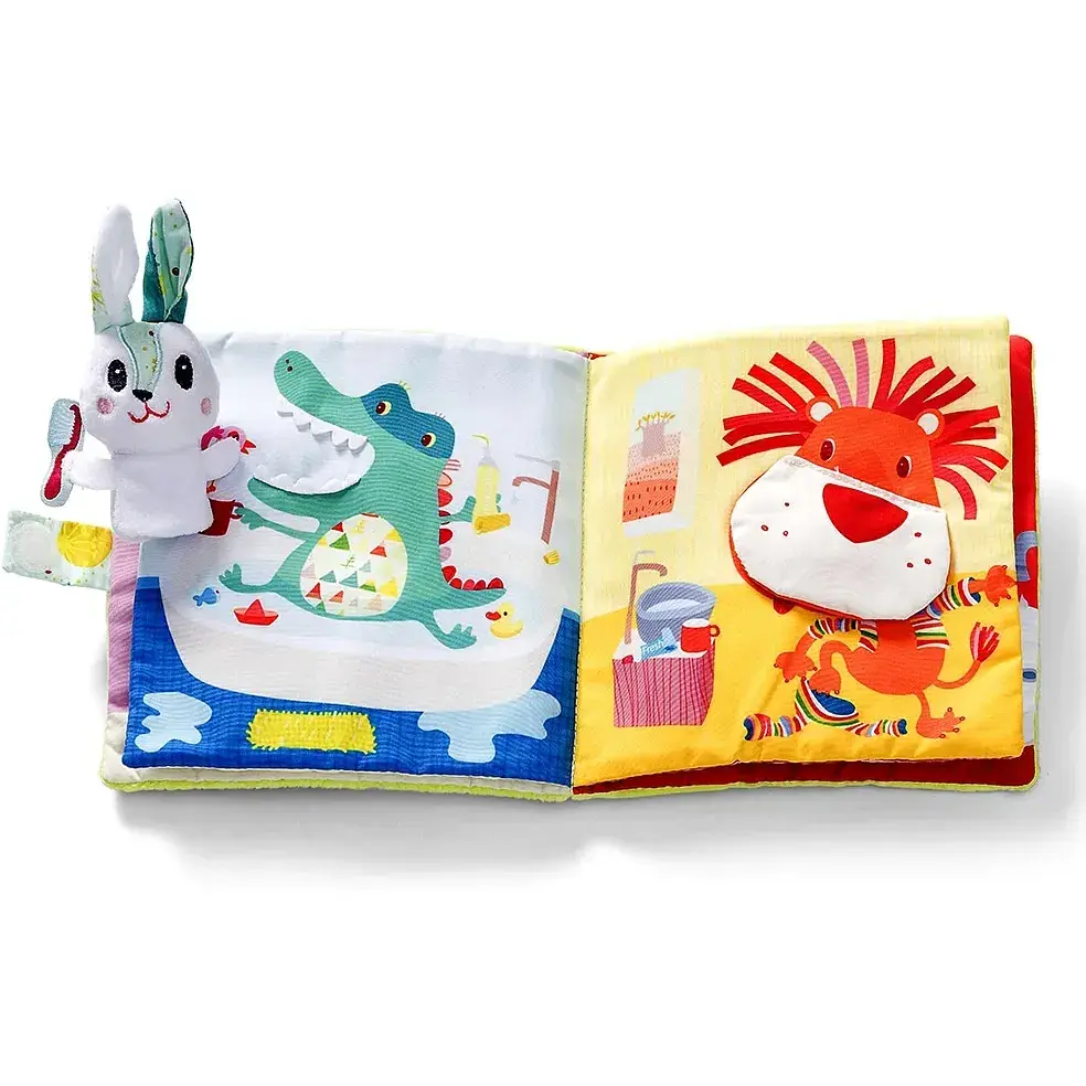 Розвиваюча м'яка книга Lilliputiens Кролик - зубний лікар (86831) - фото 5