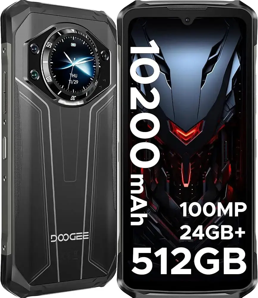 Смартфон Doogee S119 8/512Gb 5G Night Vision (камера с ночным видением) серебристый - фото 2