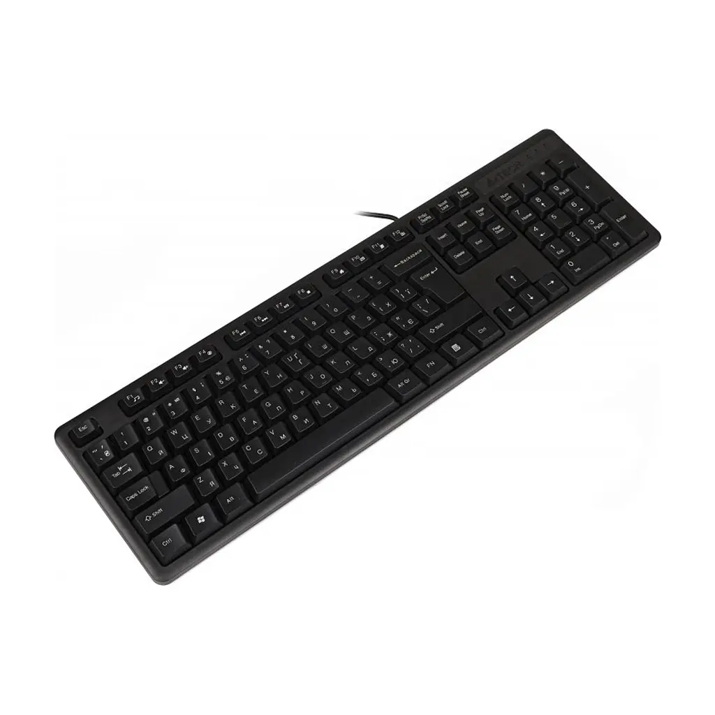 Клавіатура A4Tech KKS-3 USB Black (4711421985864) - фото 2