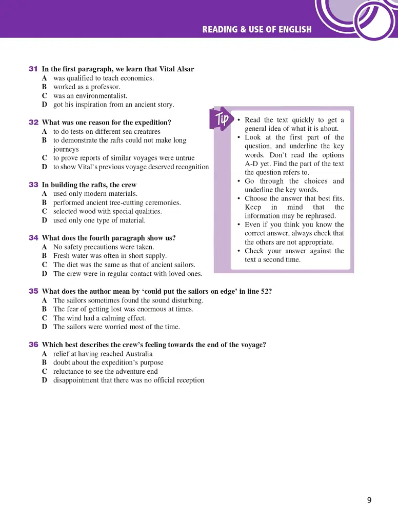 FCE for Schools Practice Tests 2. Student's Book - фото 9