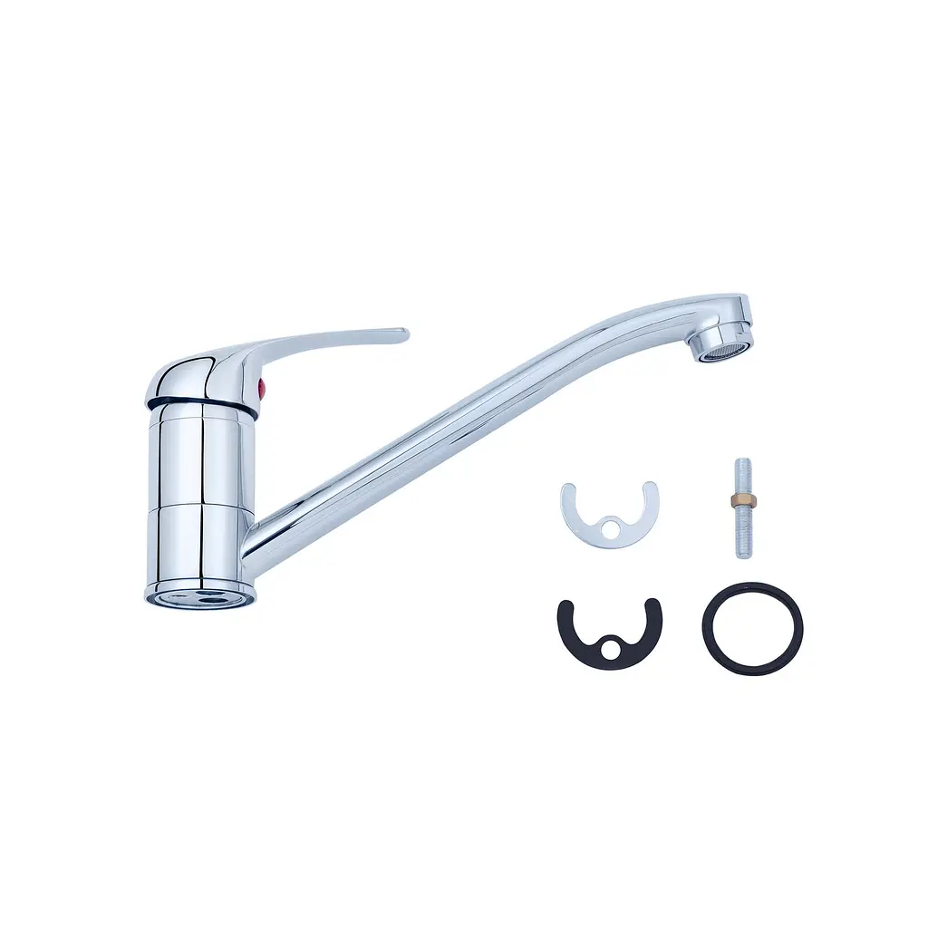 Змішувач для кухні Agua Leon-C030 CV012078, Хром - фото 4