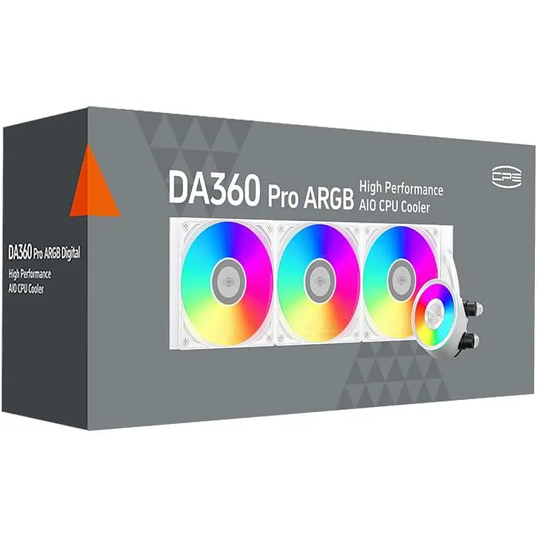 СВО PcCooler PсCOOLER DA360 PRO ARGB White (DA360Pro-WHAWXL-GL) - фото 8