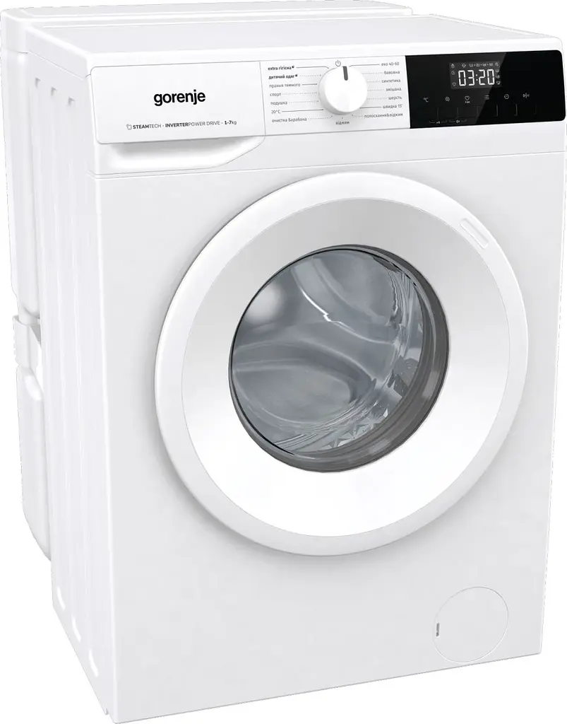 Пральна машина Gorenje фронтальна з баком 7 кг - фото 2