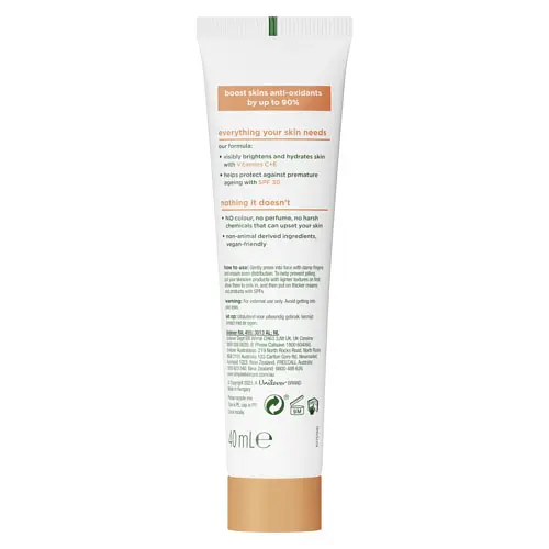 Зволожувальний крем Simple Protect & Glow потрійний захист з SPF 30, 40 мл - фото 2
