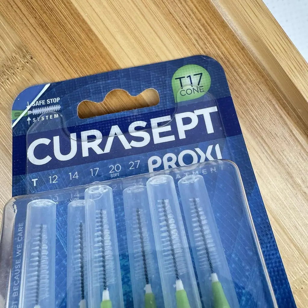 Міжзубний йоржик Curasept Proxi T17cone, ISO5 (1.7 мм, зелений), 5 шт - фото 2