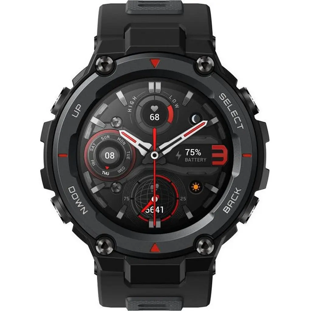 Розумний годинник захищений Amazfit T-Rex Pro чорний - фото 8