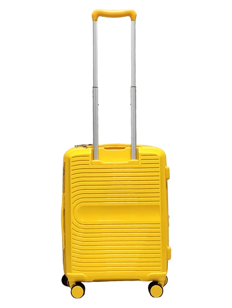 Валіза маленька S поліпропілен Airtex 223 58×40×22см 38л Жовтий - фото 3