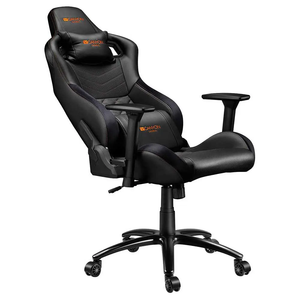Ігрове крісло Canyon GC-7 Nightfall Black/Orange (CND-SGCH7) - фото 3