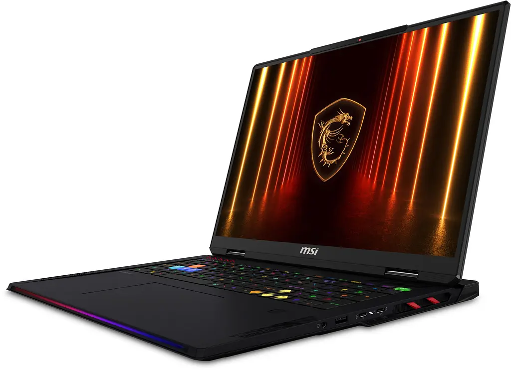MSI Ноутбук MSI Raider 18 HX AI A2XWIG-251UA 18" UHD+, Intel U9-285HX, 64GB, F2TB, NVD5080-16, W11, чорний - фото 2