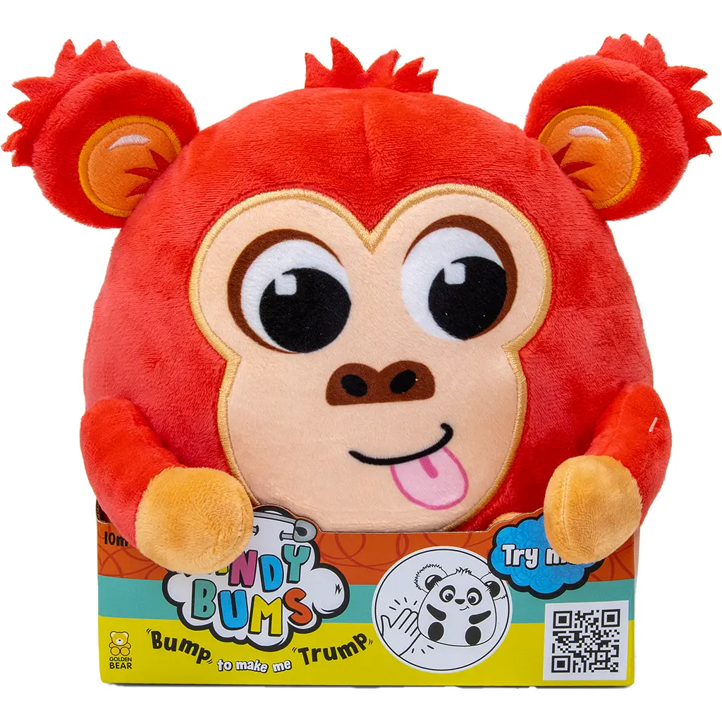 М'яка іграшка Windy Bums Мавпа інтерактивна (981) - фото 1
