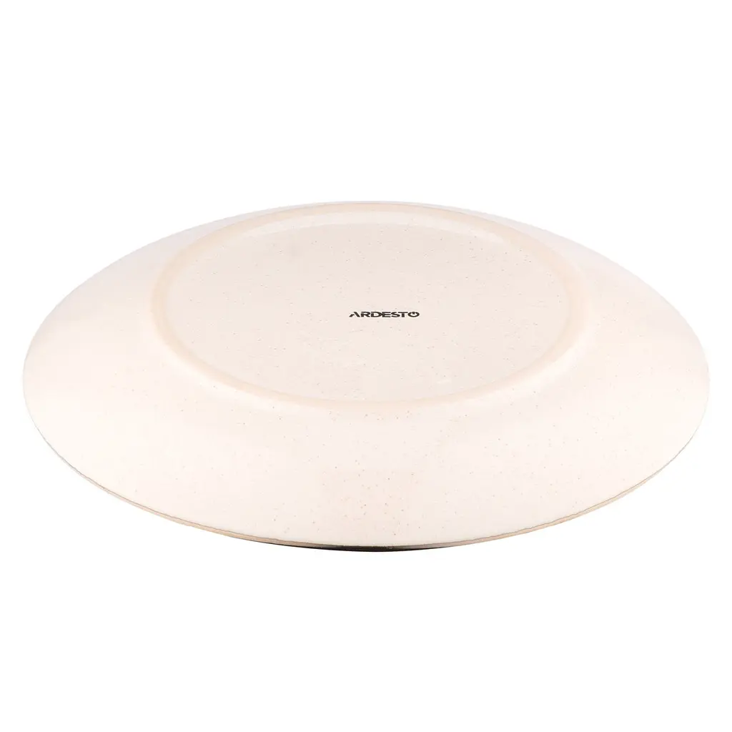 Тарелка десертная Ardesto 20 см Emilia бежевая AR0719EBG - фото 4