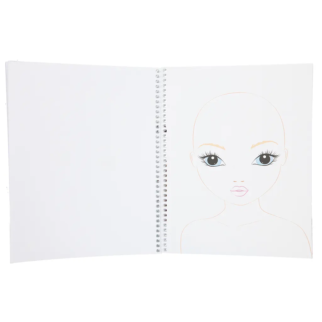 Альбом для раскрашивания Motto A/S Макияж Top Model (410728) - фото 4