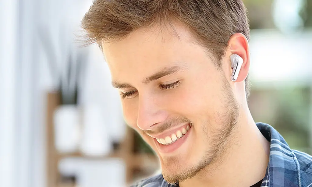 Навушники бездротові SoundPEATS Clear TWS стерео гаранітура в кейсі біла - фото 8
