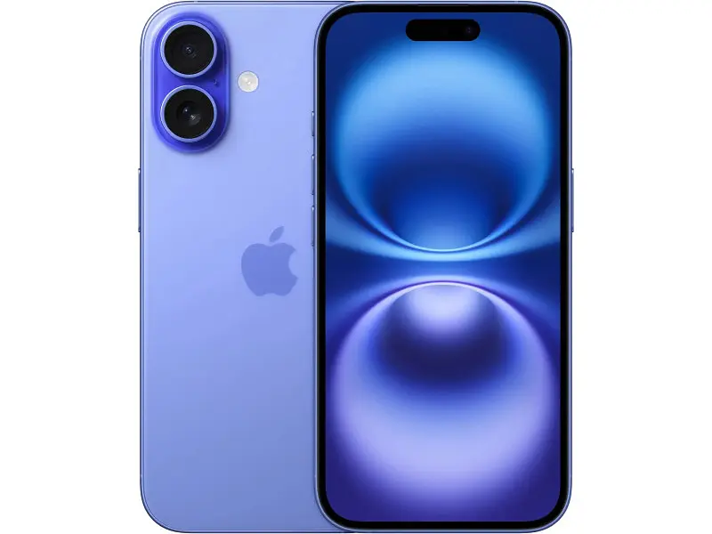 Смартфон Apple iPhone 16 128GB Ultramarine (MYEC3)