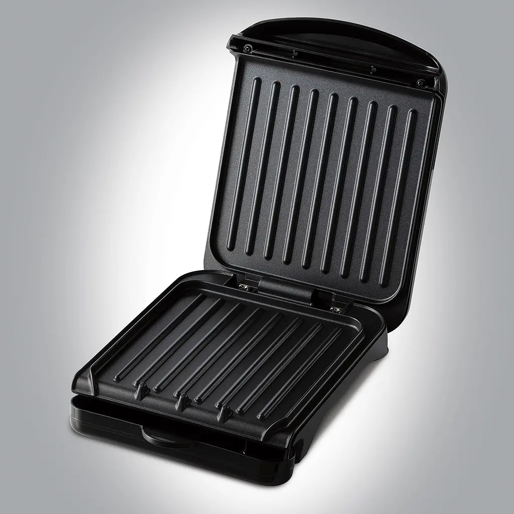 Гриль George Foreman 25800-56 Fit Grill Small 760 Вт антипригарное покрытие черный поддон для жира (25800-56) - фото 4
