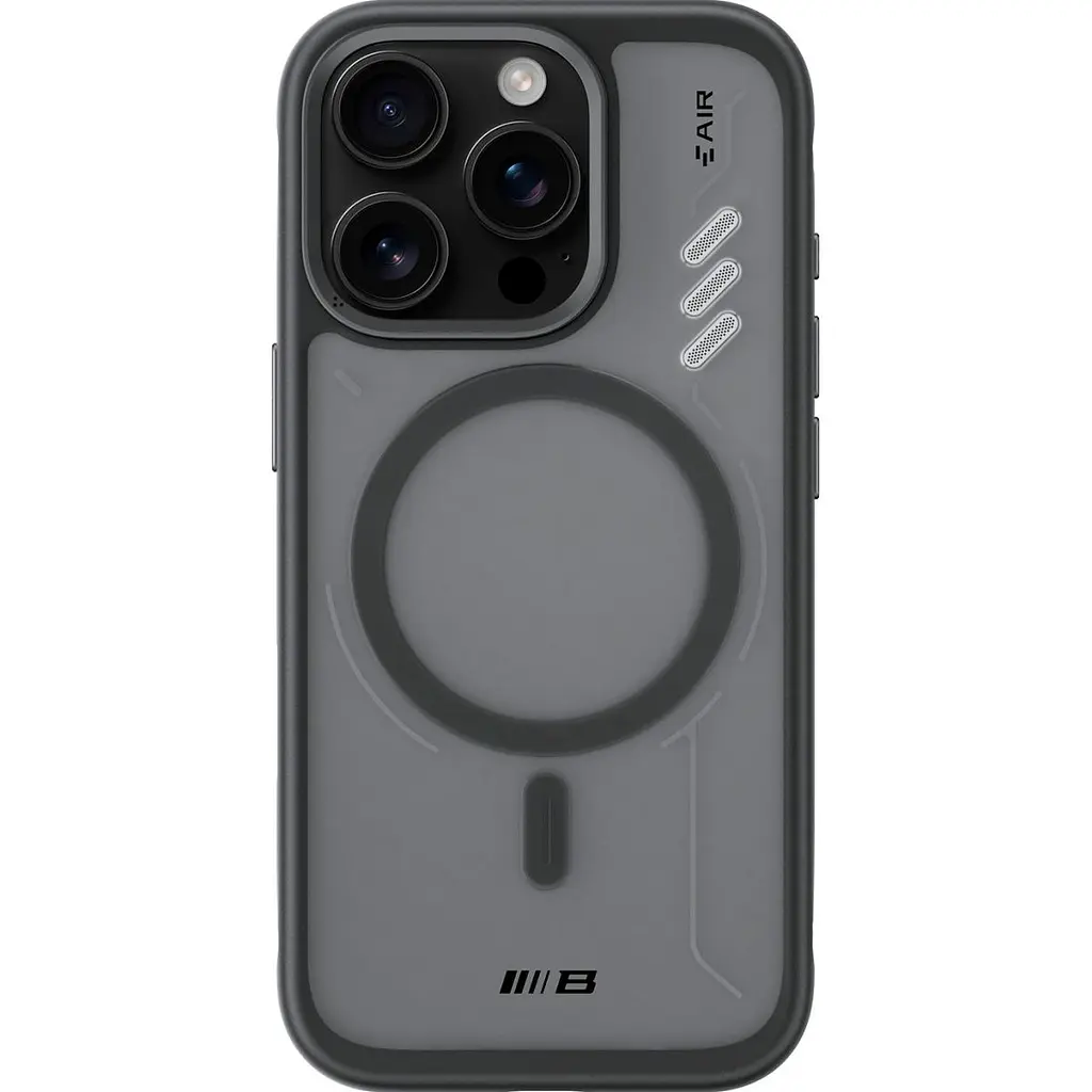 Чехол Blueo Frosted Heat Dissipation Case with MagSafe для Apple iPhone 16 Pro Max Black (BL057-I16PMBLK) [132549] - фото 2
