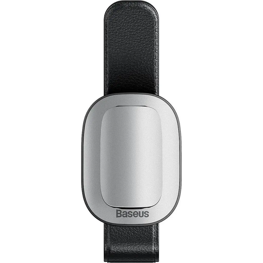 Автотримач для окулярів Baseus Platinum Vehicle Eyewear Clip Clamping Type Silver (ACYJN-B0S) - фото 2