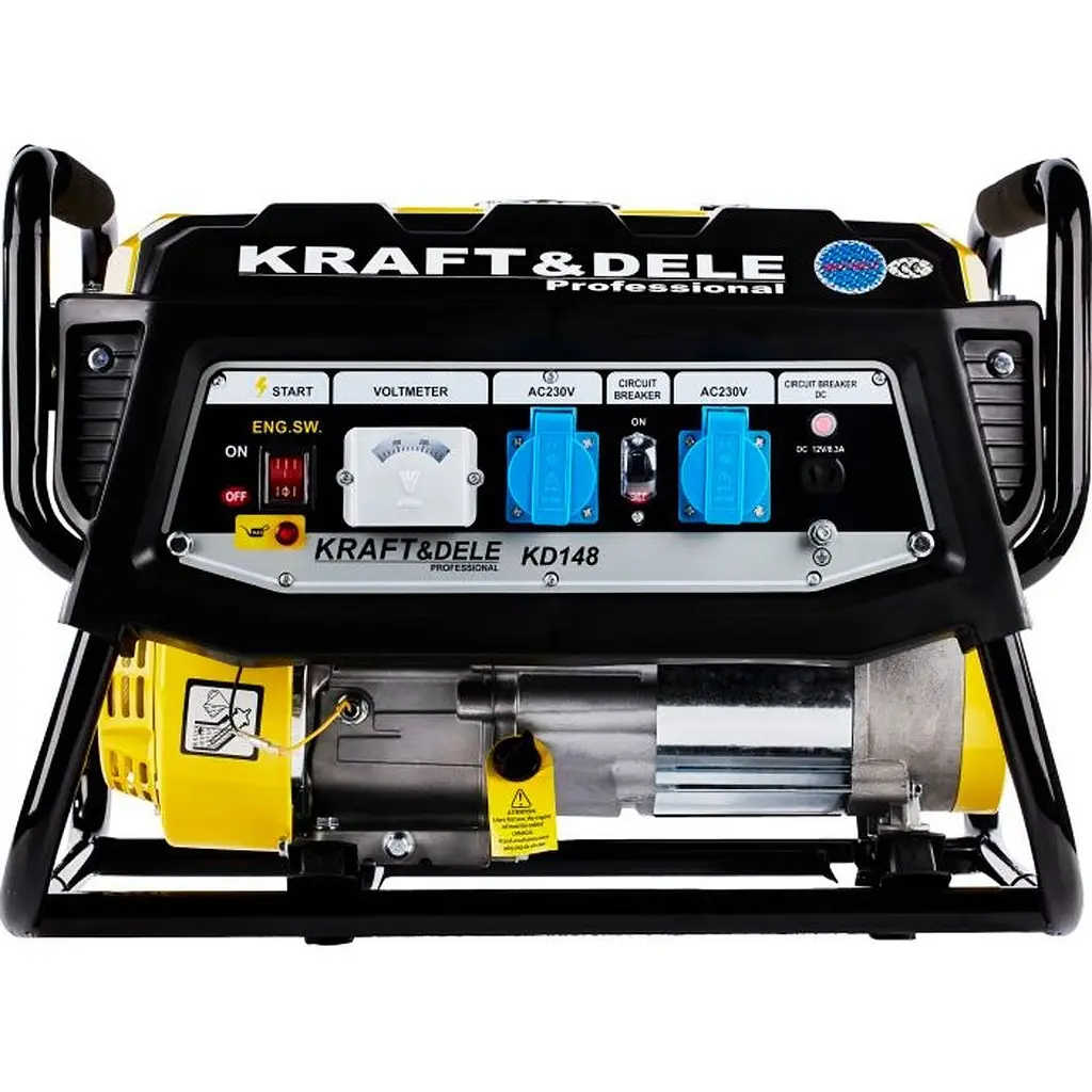 Генератор бензиновий Kraft&Dele KD148 [DD0006913] [129093] - фото 3