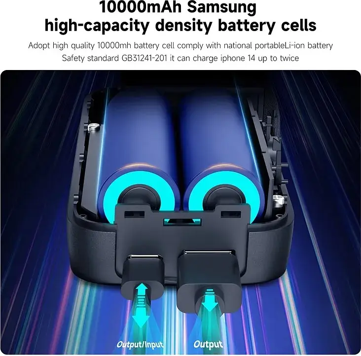 Зарядний пристрій Telesin Storage Charging Box Power Bank для GoPro 5/6/7/8/9/10/11 GP-PB-001 [83515] - фото 8