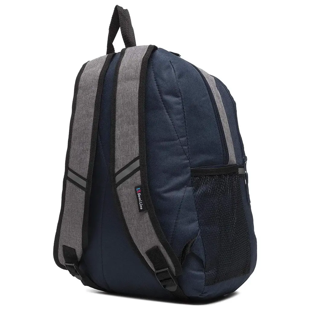 Рюкзак міський Semi Line 21 Grey/Navy (J4499-7) - фото 3