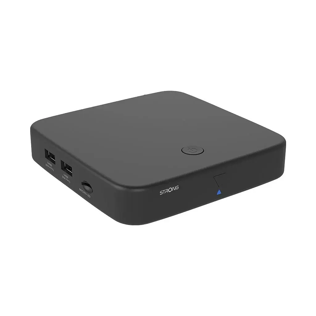 Медіаплеєр Strong Android TV і ефірний приймач в одному пристрої (SRT 420)