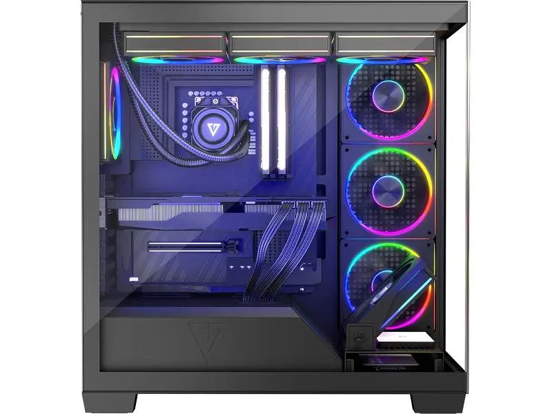 Корпус MODECOM VOLCANO STELLAR ARGB MIDI Black (AT-STELLAR-5F-ARGB-10) - фото 5