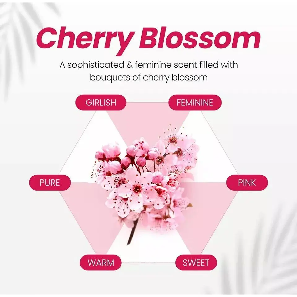 Шампунь для волос Kundal Honey & Macadamia Cherry Blossom с ароматом цветущей вишни безсульфатный 500 мл - фото 5