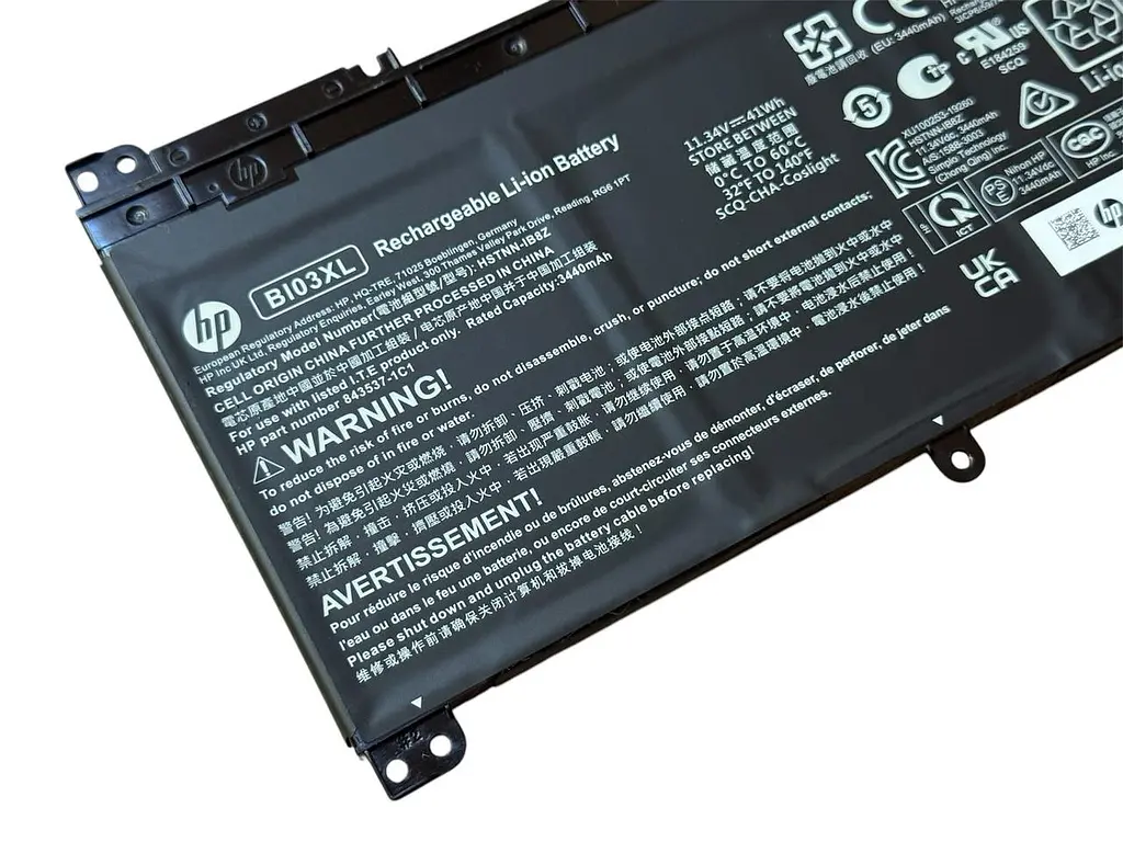 Акумулятор для ноутбука HP Pavilion X360 13-U M3-U Stream 14-AX 14-CB серії BI03XL - фото 3