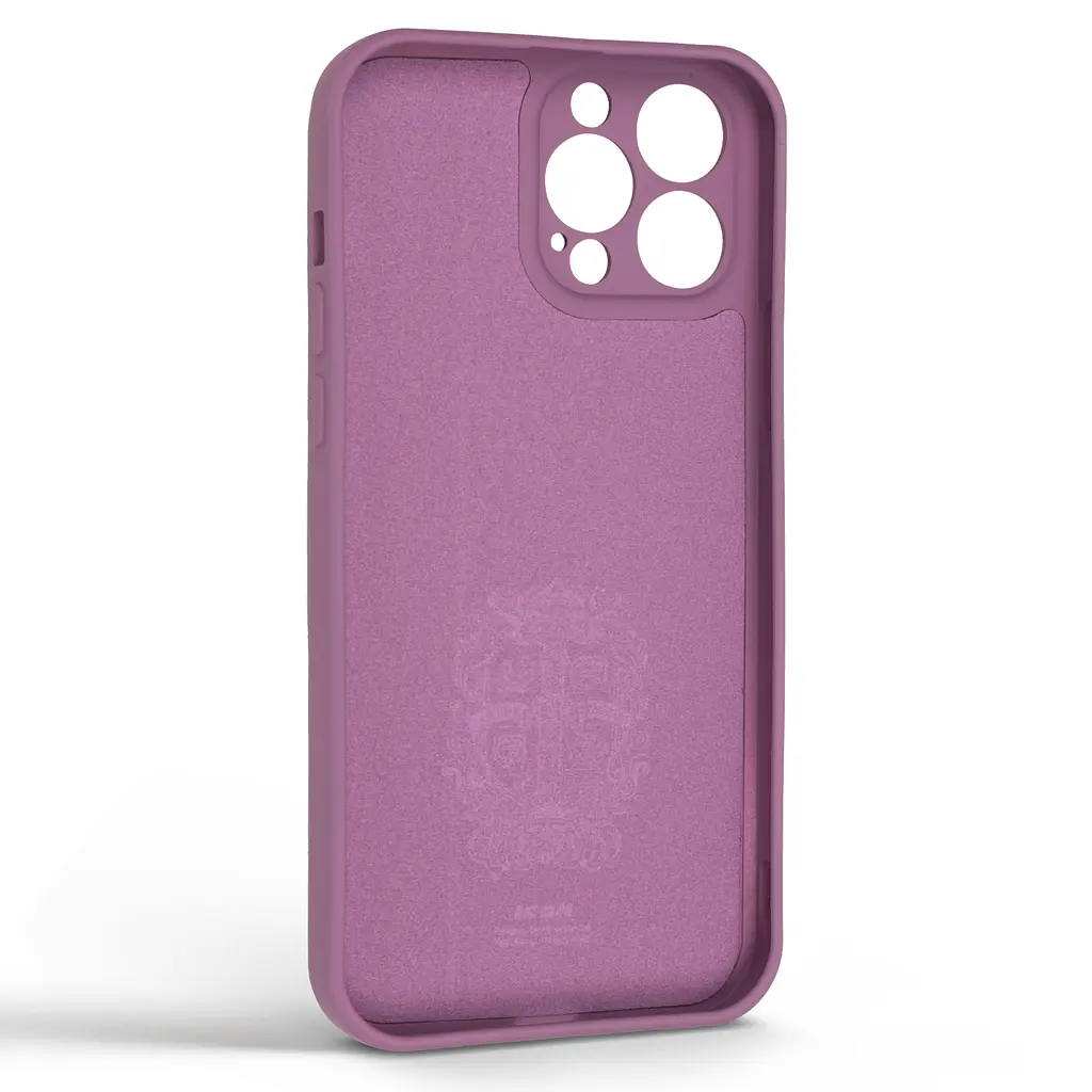 Силиконовый чехол для Apple iPhone 13 Pro Max, Icon Ring, фиолетовый, панель-накладка, с кольцом-подставкой на 360°, противоударный, возможность использования магнитных держателей, ArmorStandart (ARM68684) - фото 2