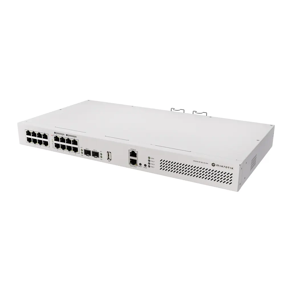 Комутатор мережевий Mikrotik CRS418-8P-8G-2S+RM - фото 2