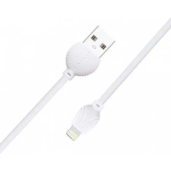 Кабель Awei CL-63 Lightning cable 1m White - фото 2