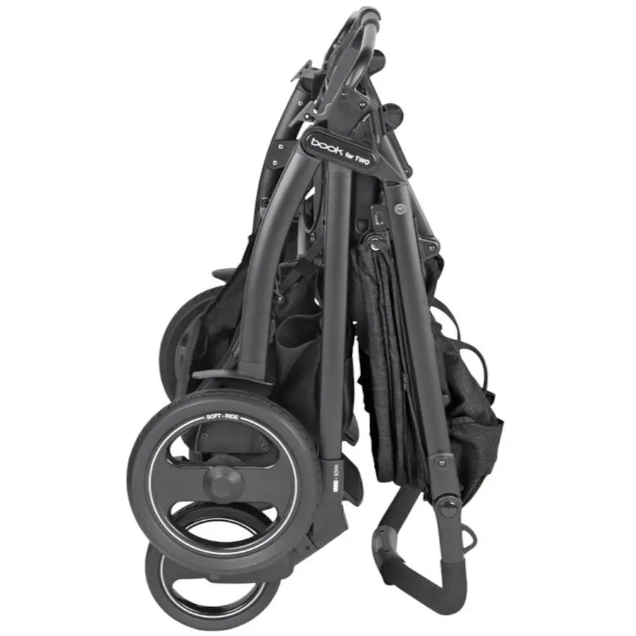 Коляска Peg-Perego Book for Two Quarz чорна (IP05280000GL93) - фото 7