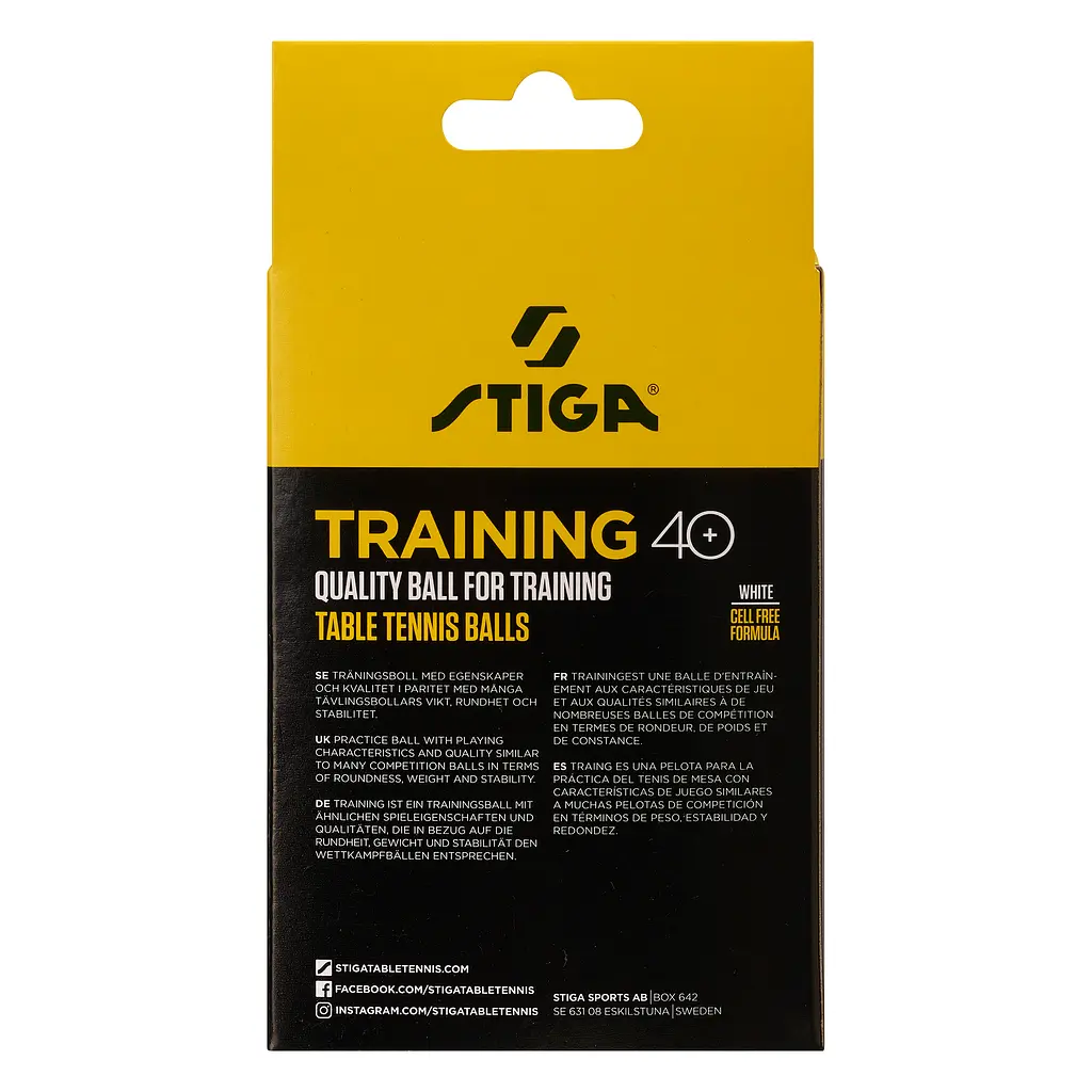 М'ячі для настільного тенісу Stiga Training ABS 12 шт (1110-2610-12) - фото 3
