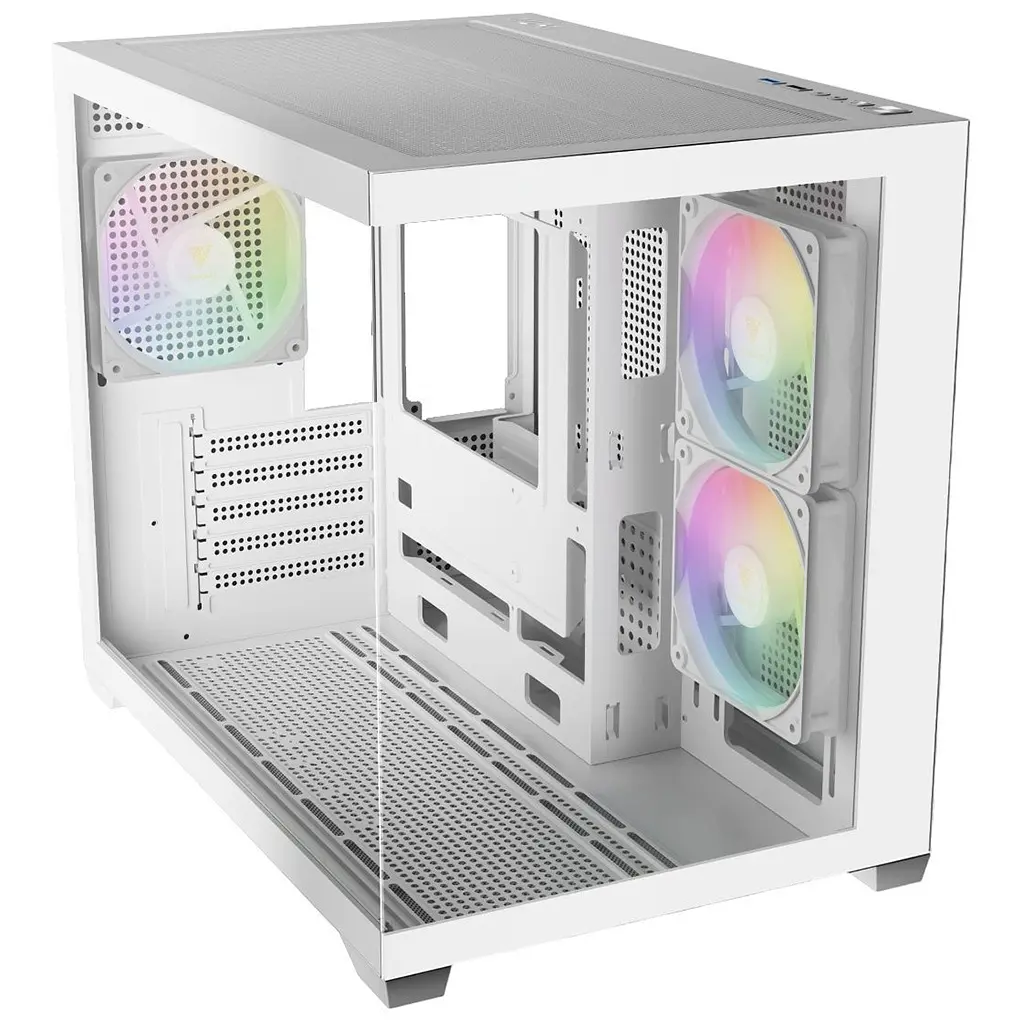 Корпус для ПК Gamdias AURA GC10M V2 ARGB WH (4711514503166) - фото 8