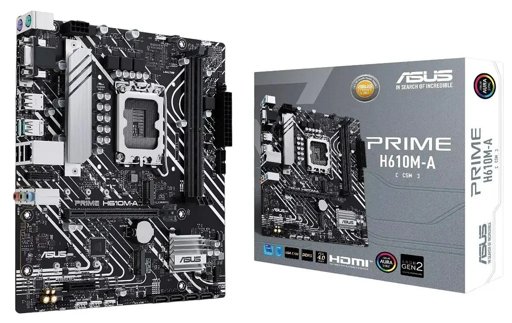 Материнська плата ASUS Prime H610M-A-CSM (PRIME H610M-A-CSM) (Socket 1700, Intel H610, Micro-ATX) - фото 4