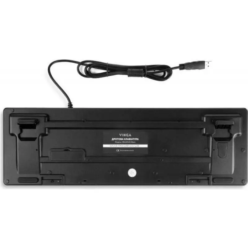 Клавиатура Vinga KBGSM120 Black - фото 3
