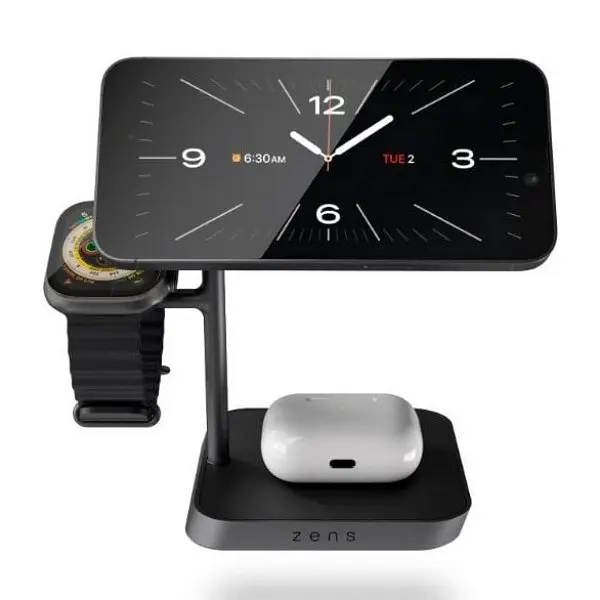 Бездротовий зарядний пристрій Zens Office Charger Pro 3 Wireless (ZEDC25B/00) чорний - фото 2