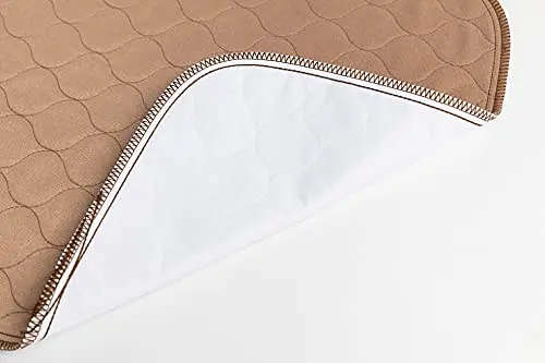 Водонепроникна кругла пелюшка EZwhelp Brown Laminated Underpad 90х90 см - фото 4